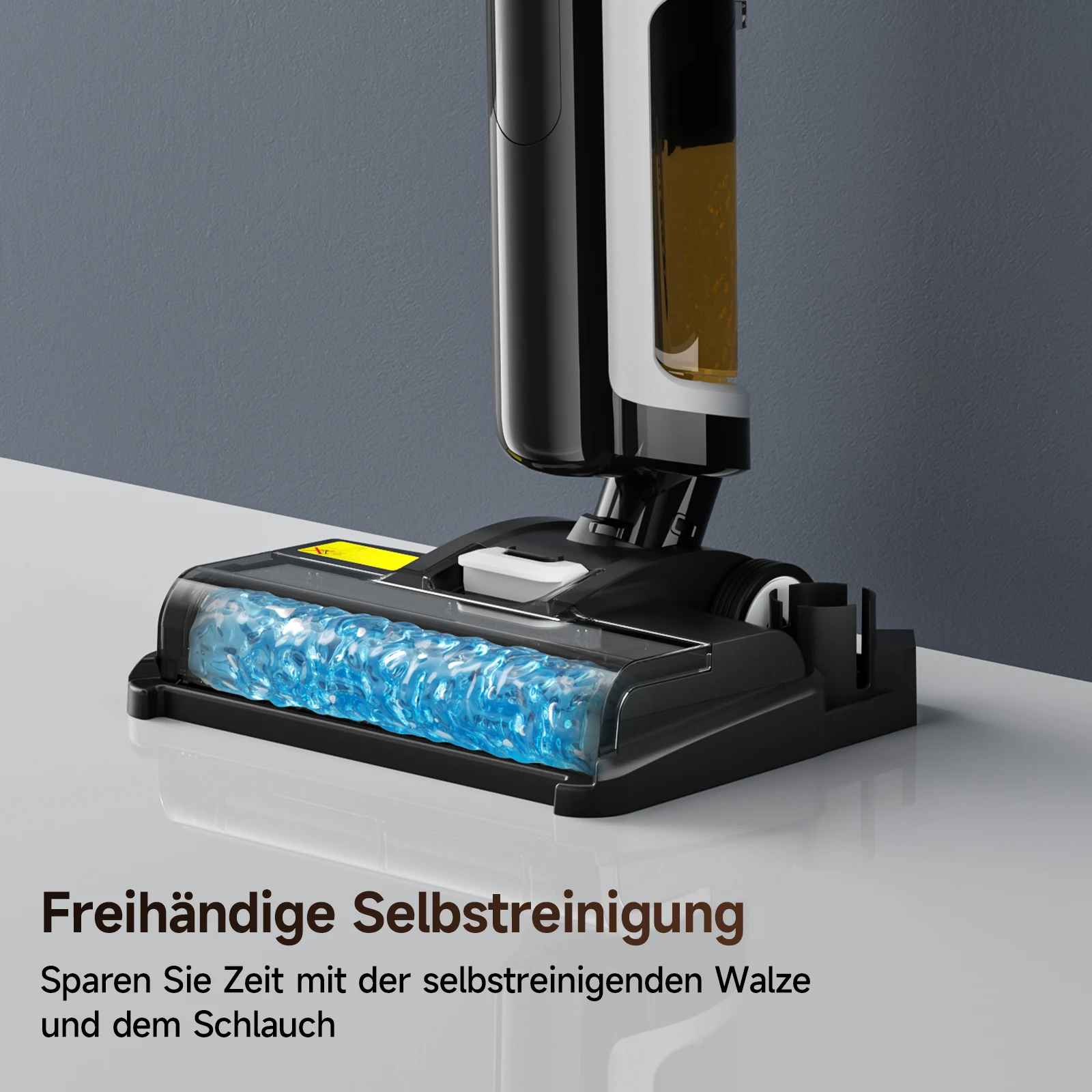 Der Staubsauger, der gleichzeitig wischt